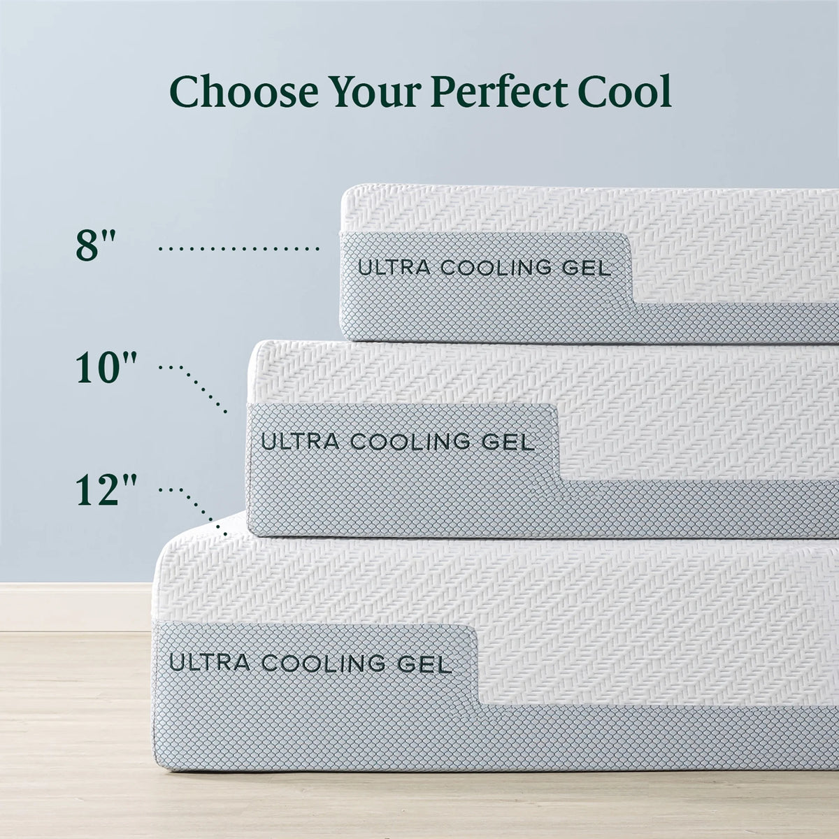 10 Cooling Gel Memory Foam Mattress Twin L441419