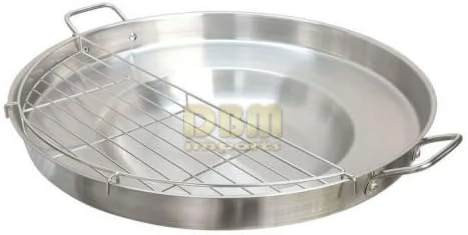 23'' Stainless Steel Concave Comal Frying Pan Z833