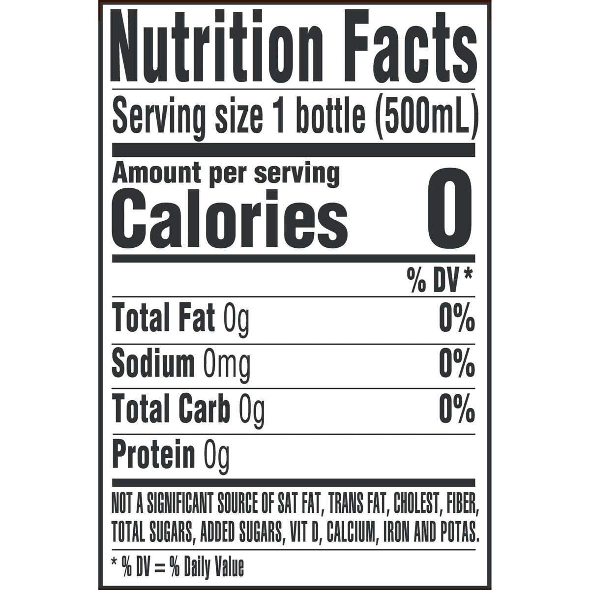 16.9-ounce Natural Spring Water Plastic Bottles, Pack of 28 Z690