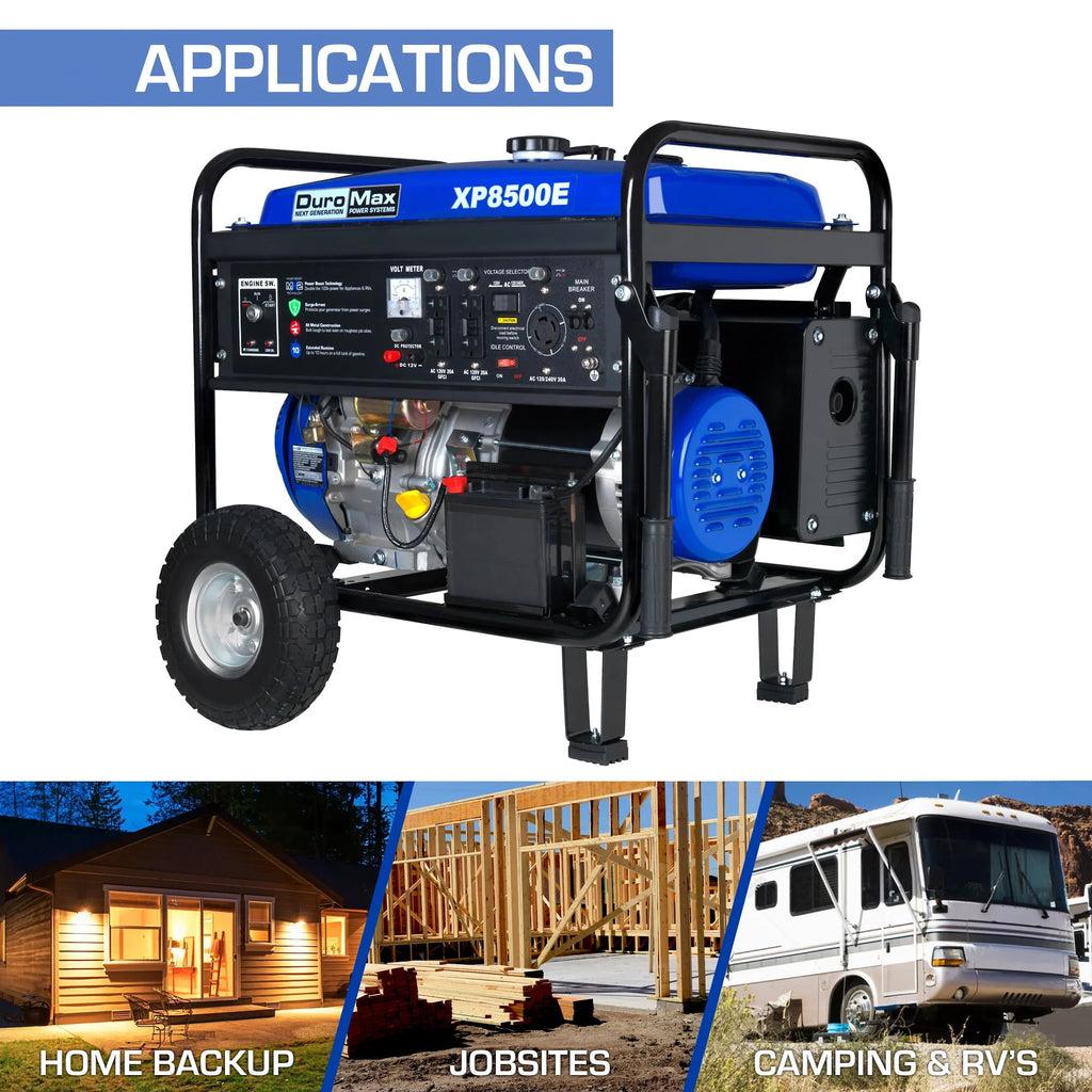 8500-Watt 420cc Gas Generator with Electric Start C682699