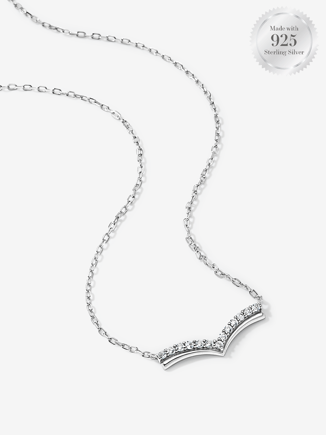 Wishbone Necklace J55516