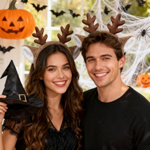 Reindeer Antlers Headband 2Pack O8892