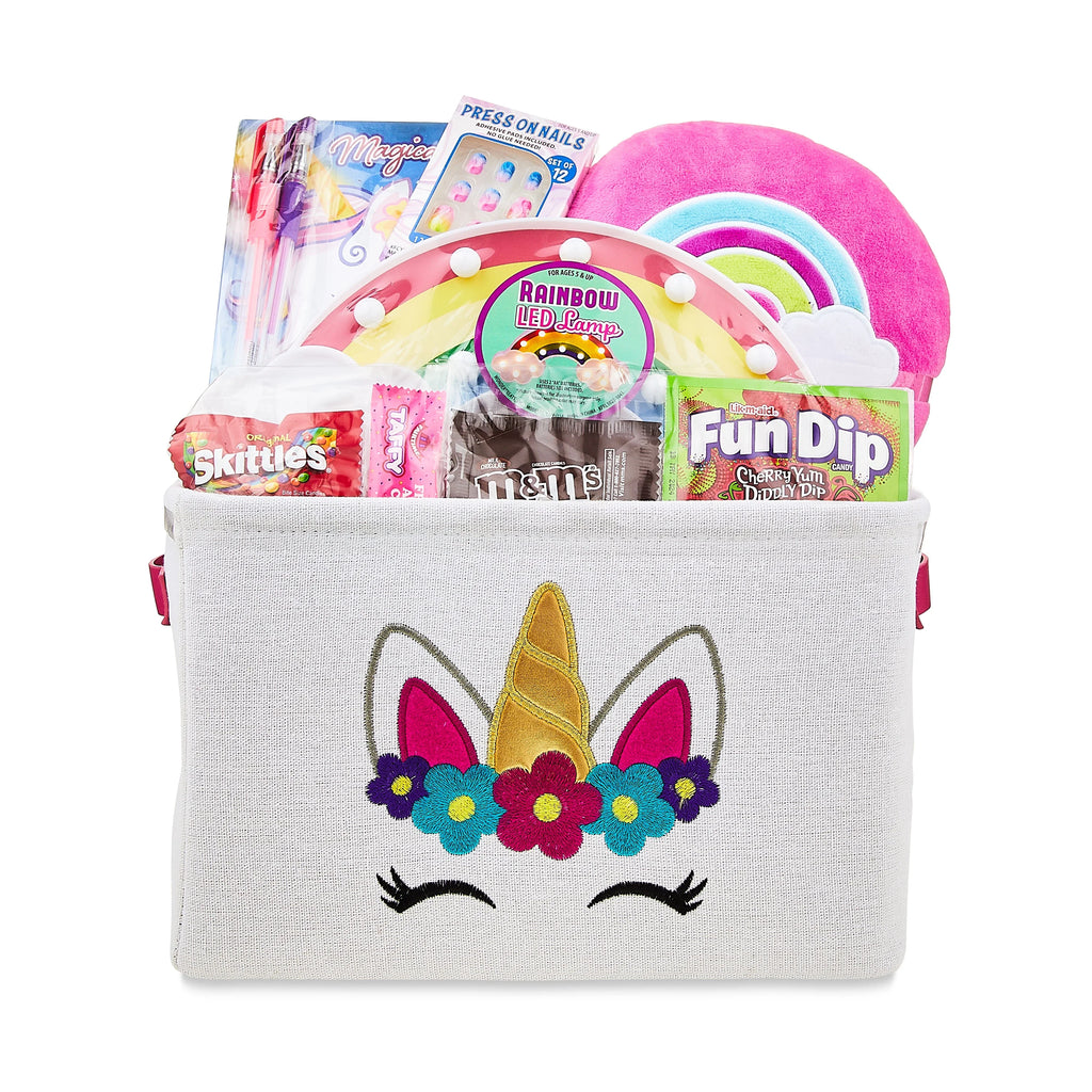 Fabric Storage Basket with Candies Gift Set M227