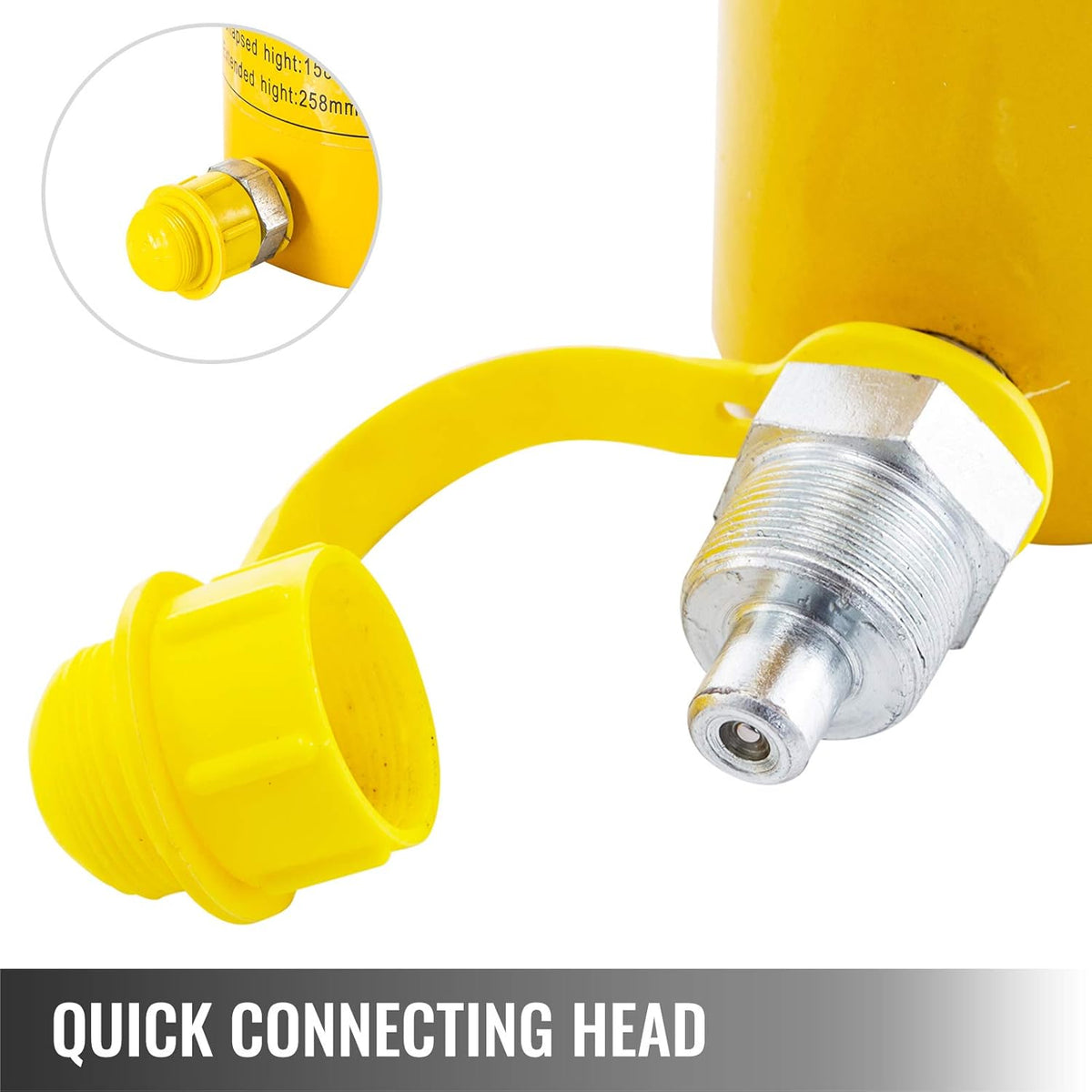 20T 2Inch Hollow Single Acting Hydraulic Ram Cylinder Q880195