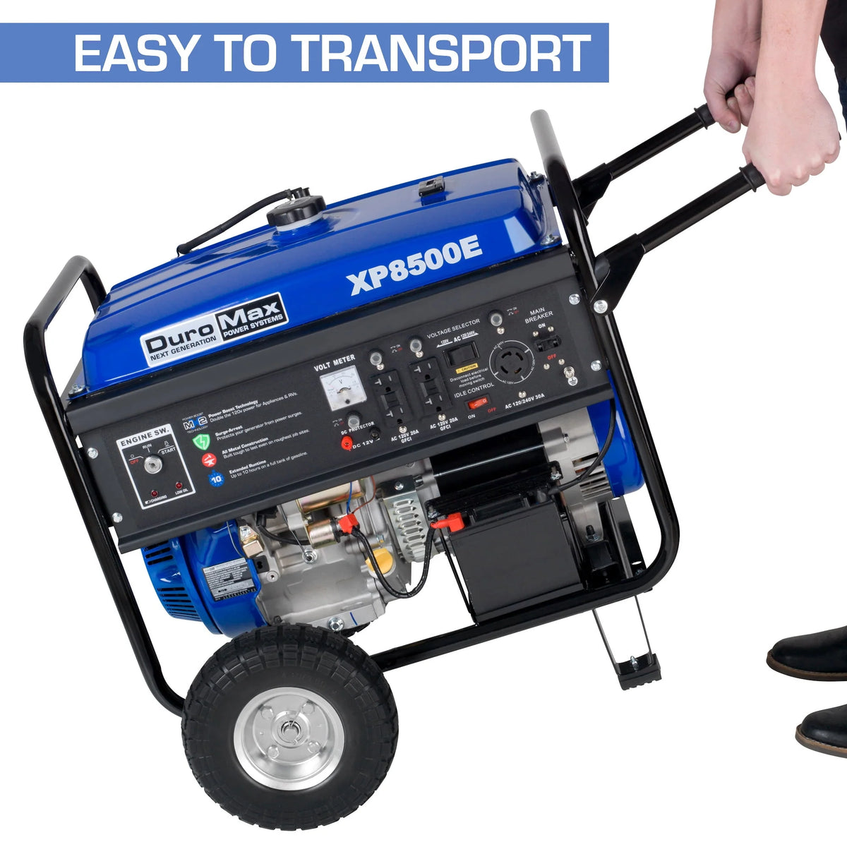 8500-Watt 420cc Gas Generator with Electric Start C682699