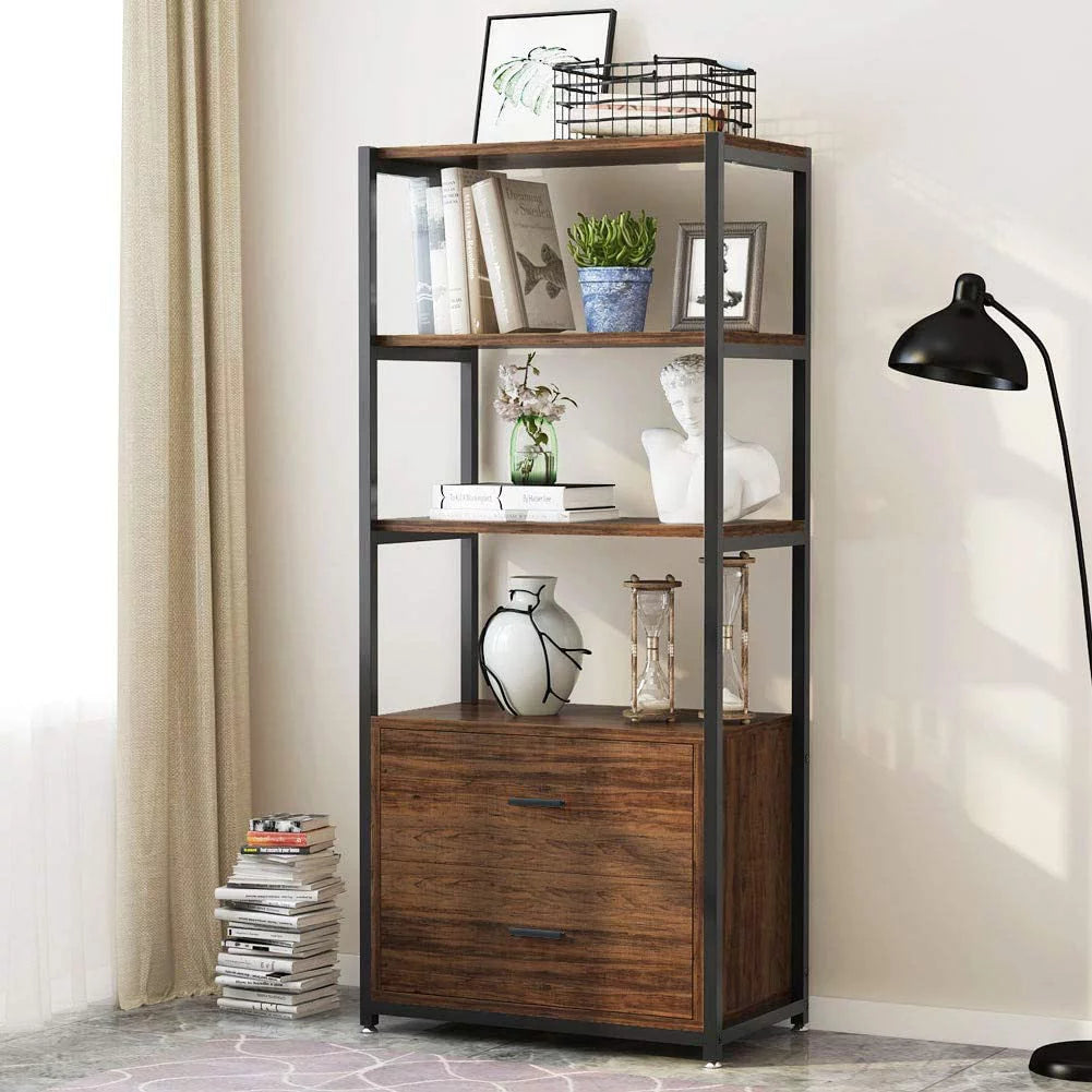 Bookcase with 2 Drawers T825200