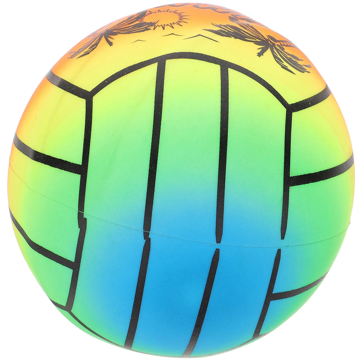 Inflatable Rainbow Volleyball Beach Ball A52917