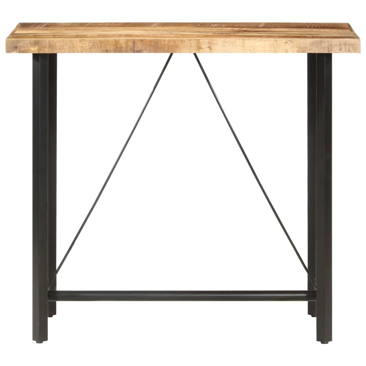 Rough Mango Wood Counter Height Pub Table V824