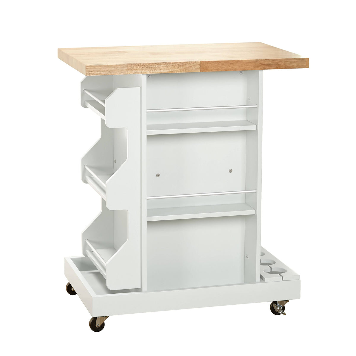 White Kitchen Cart Y562102