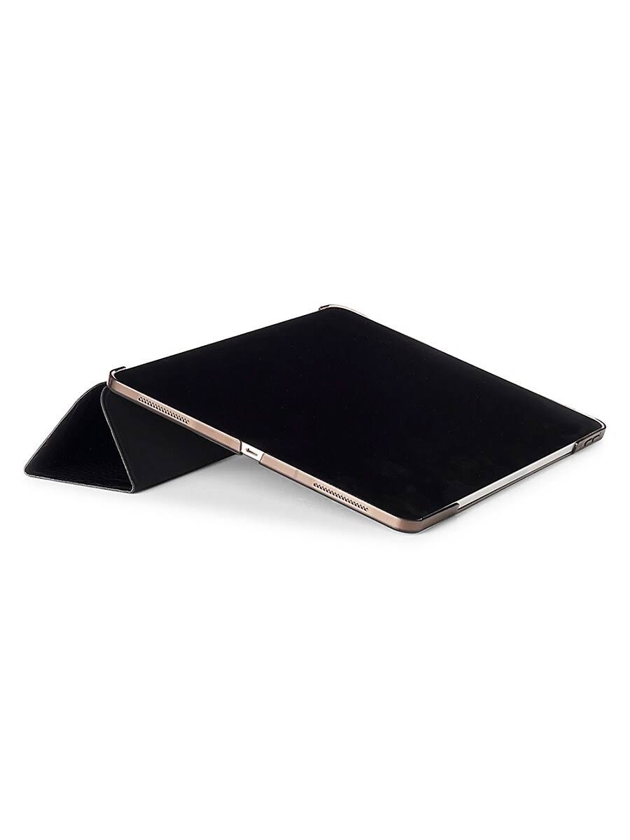 Black Crocodile-Embossed iPad Pro Case M110695