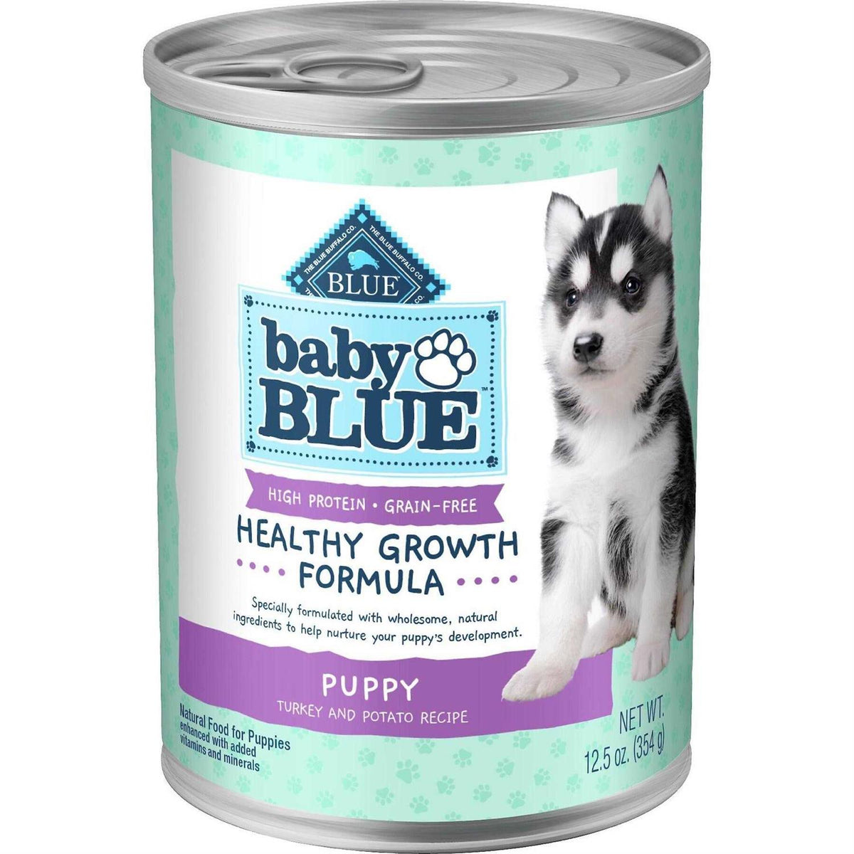 High Protein Grain-Free Turkey & Potato Recipe Puppy Wet Food W45658
