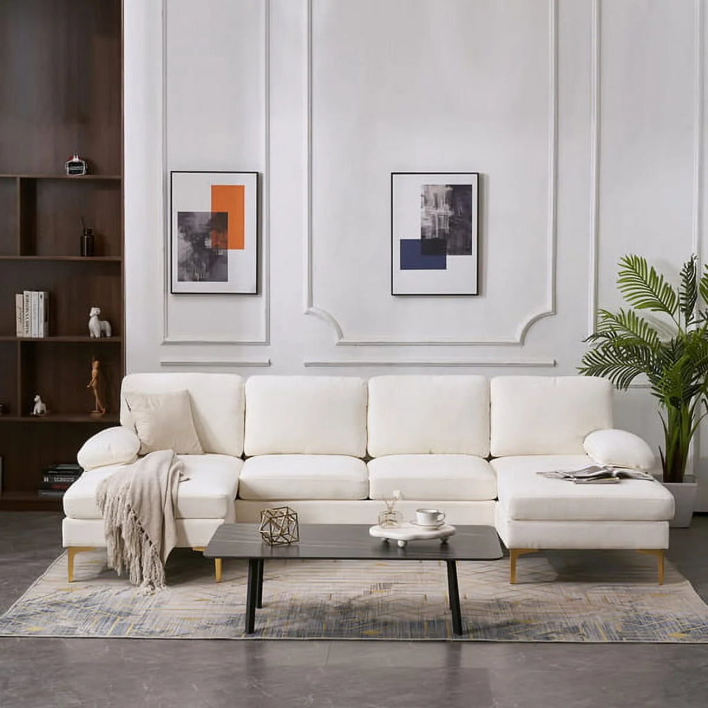 U-Shaped 4-Seat Modular Sofa A13056