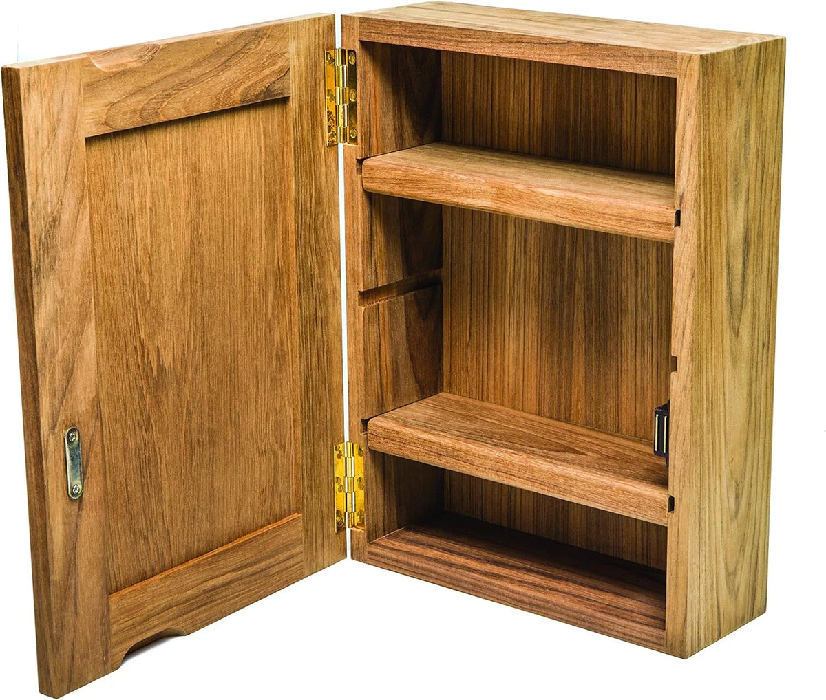 Teak Medicine Chest With Mirror S456308