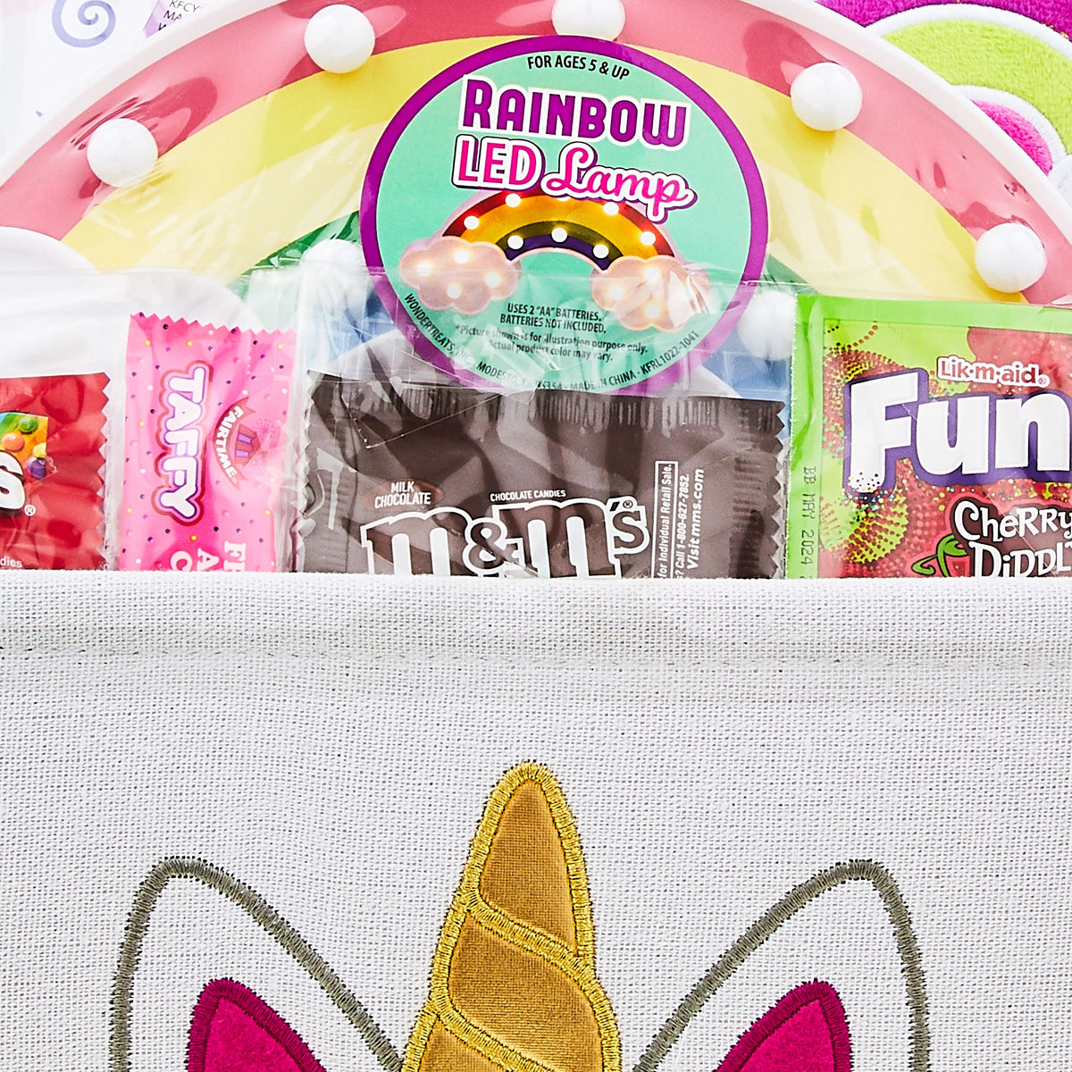Fabric Storage Basket with Candies Gift Set M227
