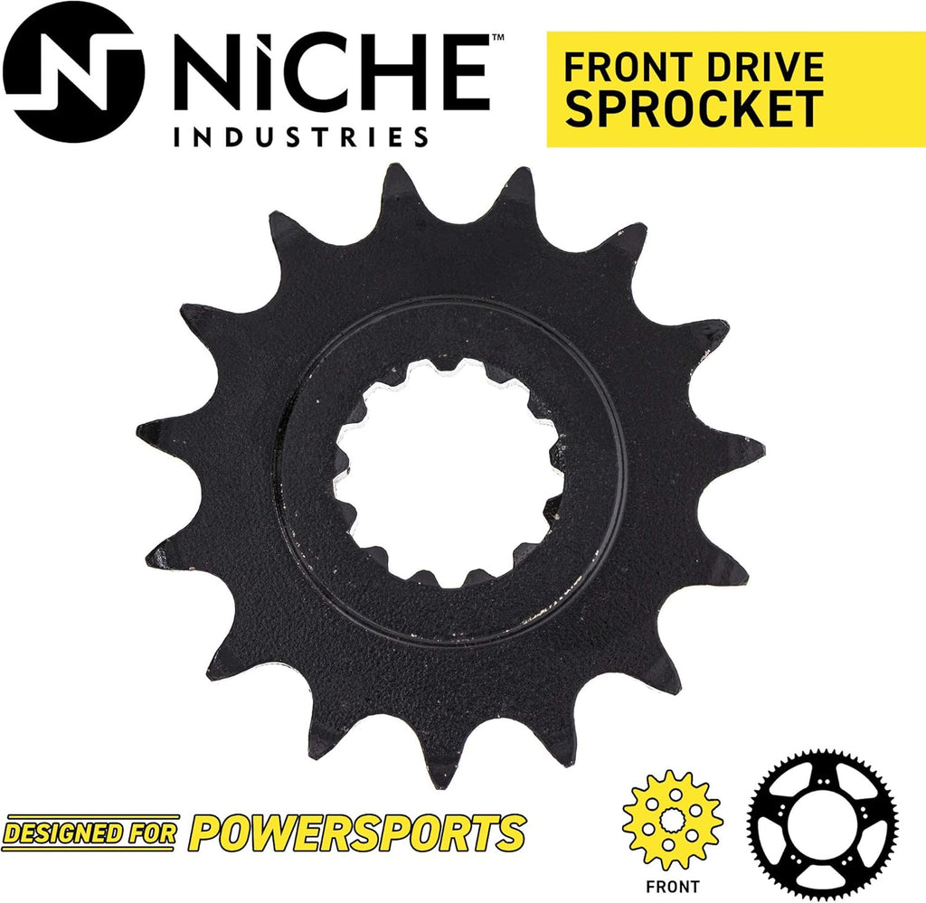 Front 15 Rear 40 Tooth 525HZ Standard 112 Links Drive Sprocket Chain Combo O375