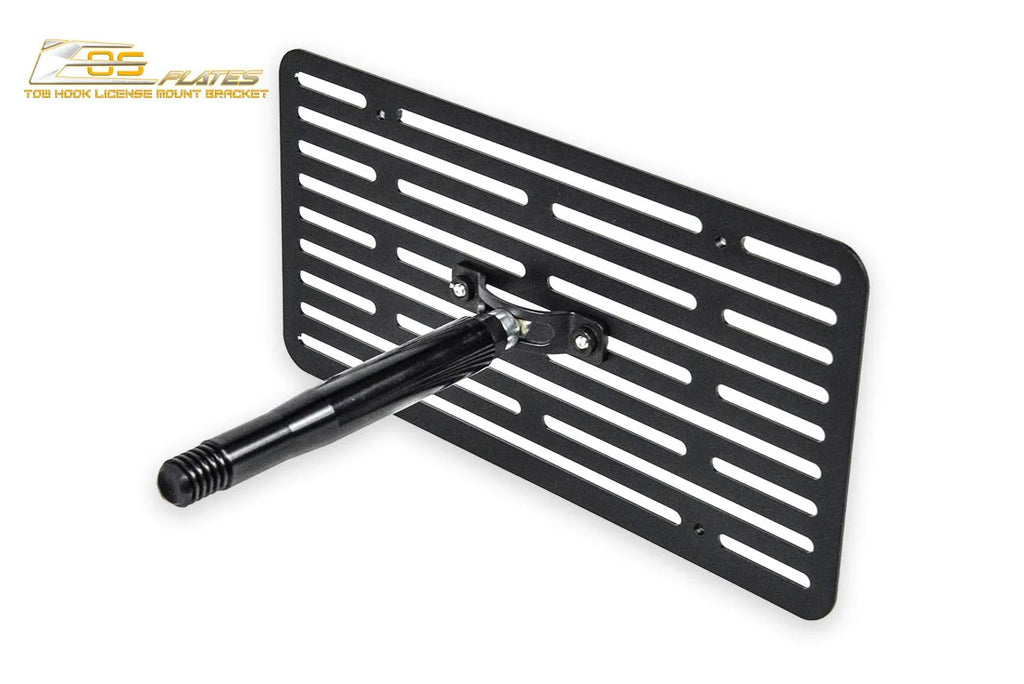 Replacement Front Bumper Tow Hook License Plate Relocator Mount Bracket T4799
