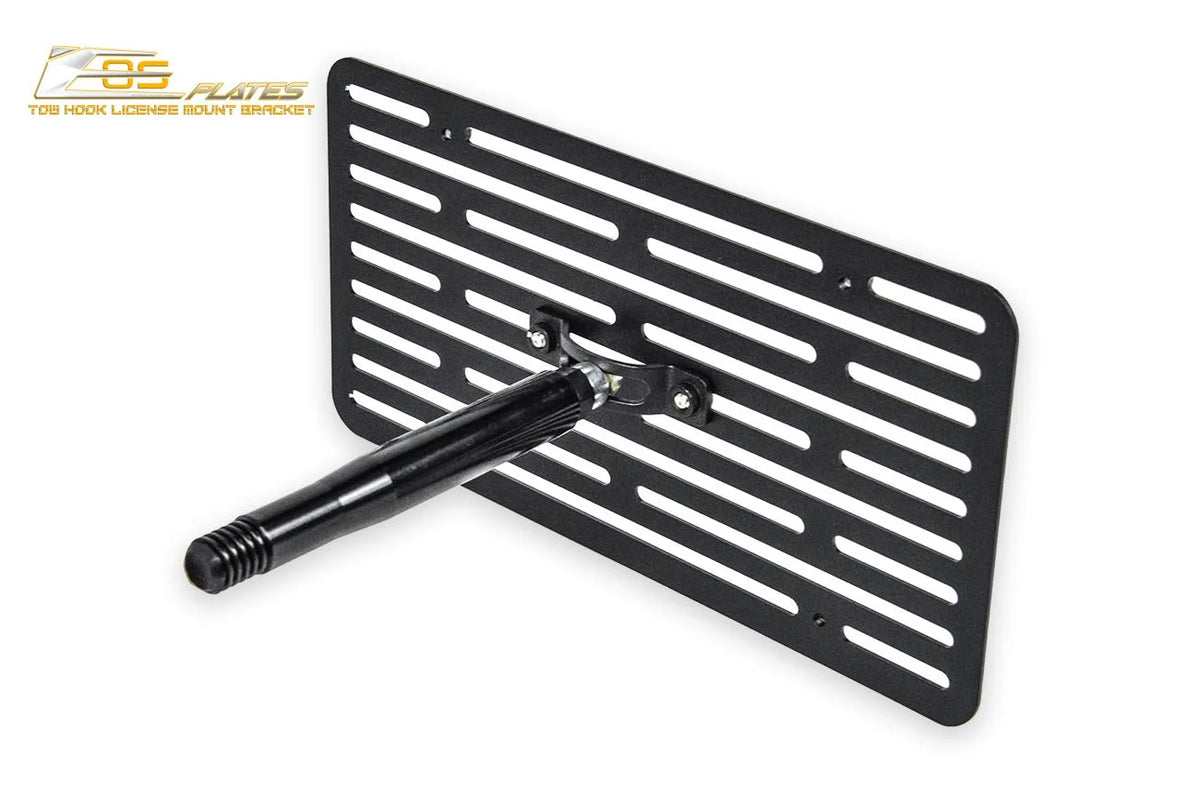 Replacement Front Bumper Tow Hook License Plate Relocator Mount Bracket T4799