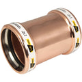 4x22 Press Copper Coupling with Stop Q9597