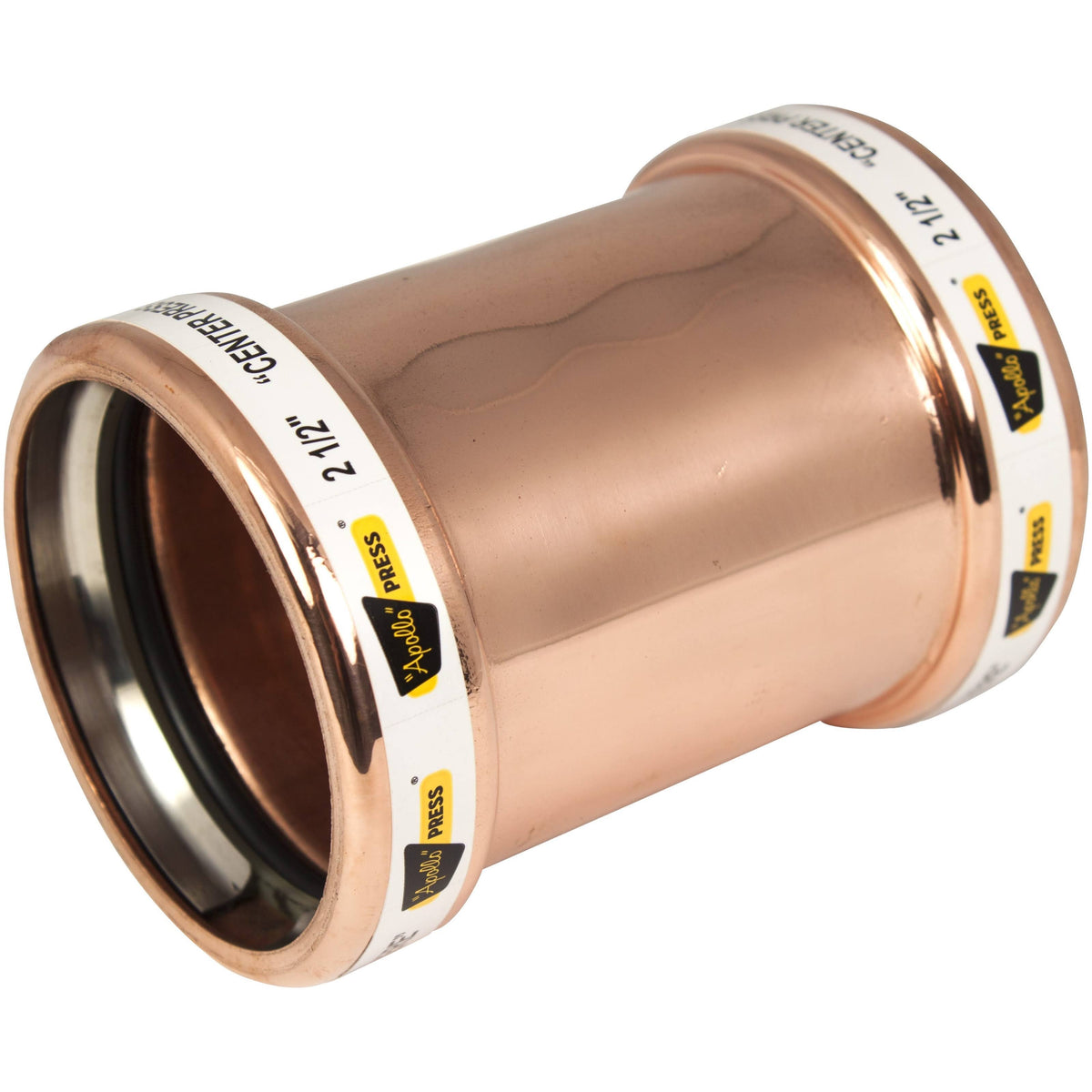 4x22 Press Copper Coupling with Stop Q9597