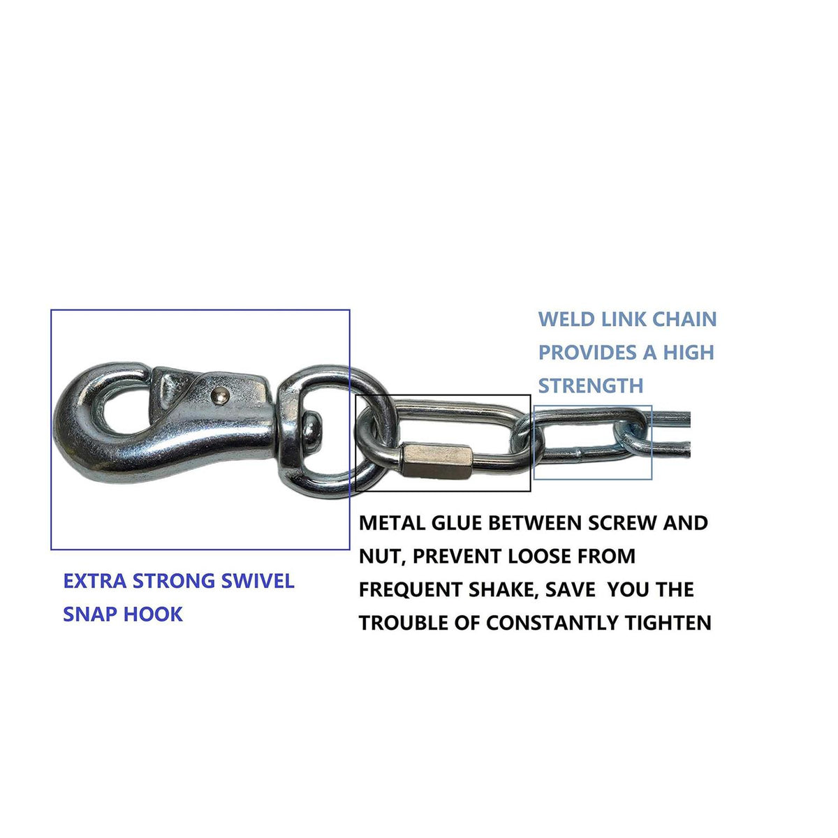 Heavy Duty Dog Tie Out X163