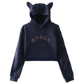 Cat Ears Hoodie Crop Top K334887