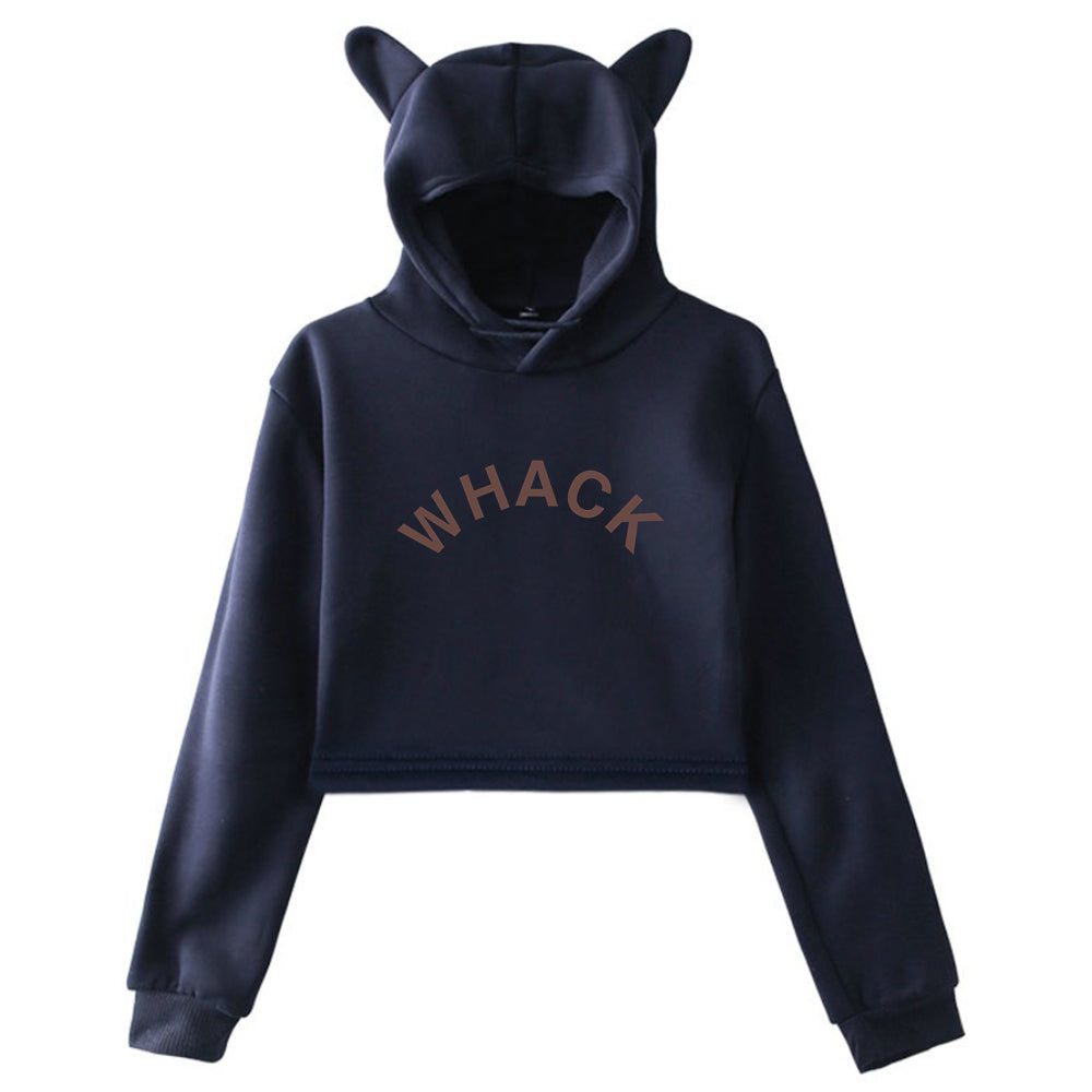 Cat Ears Hoodie Crop Top K334887