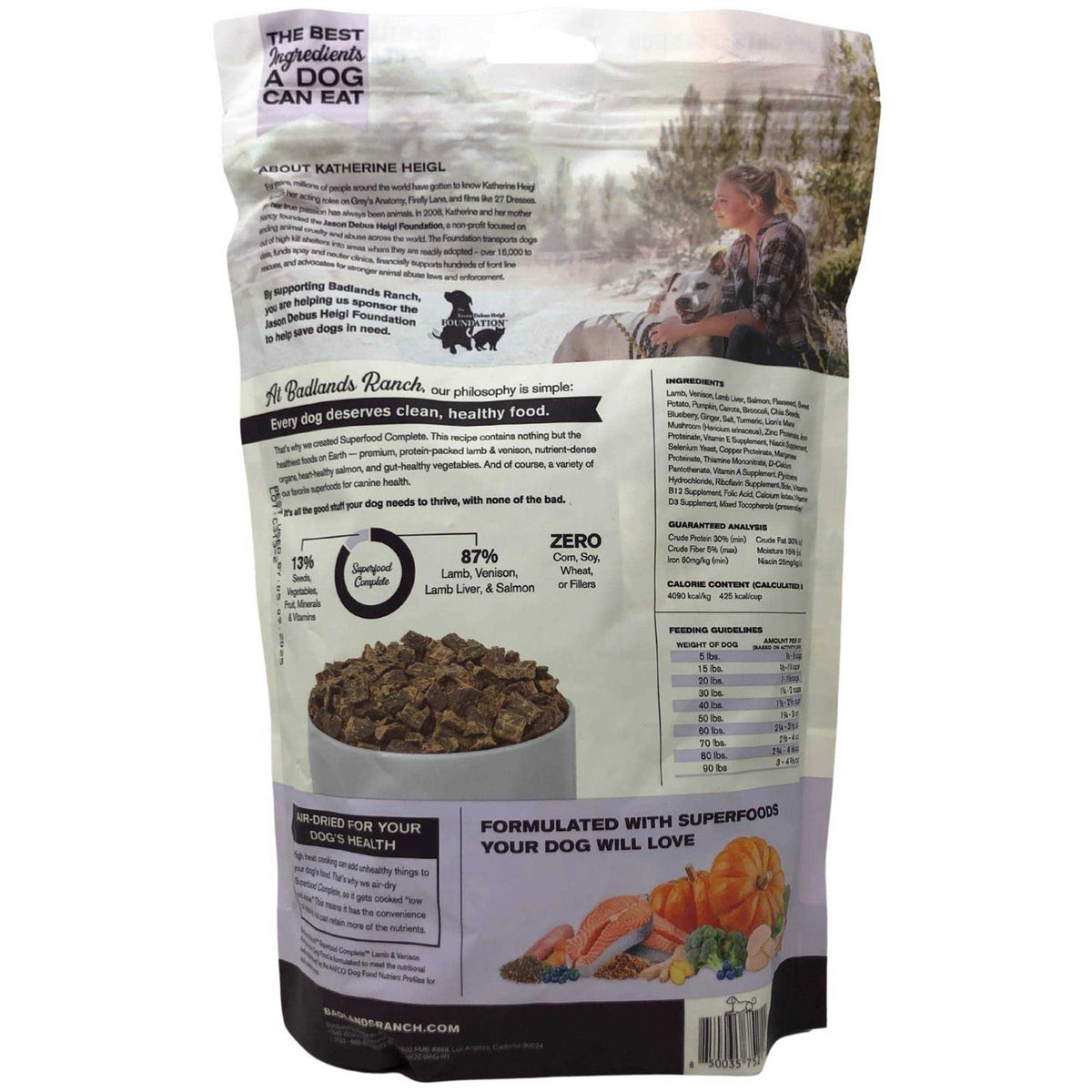 Air Dried Lamb & Venison Dog Food N98683
