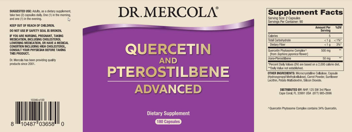 Quercetin and Pterostilbene Advanced L917068